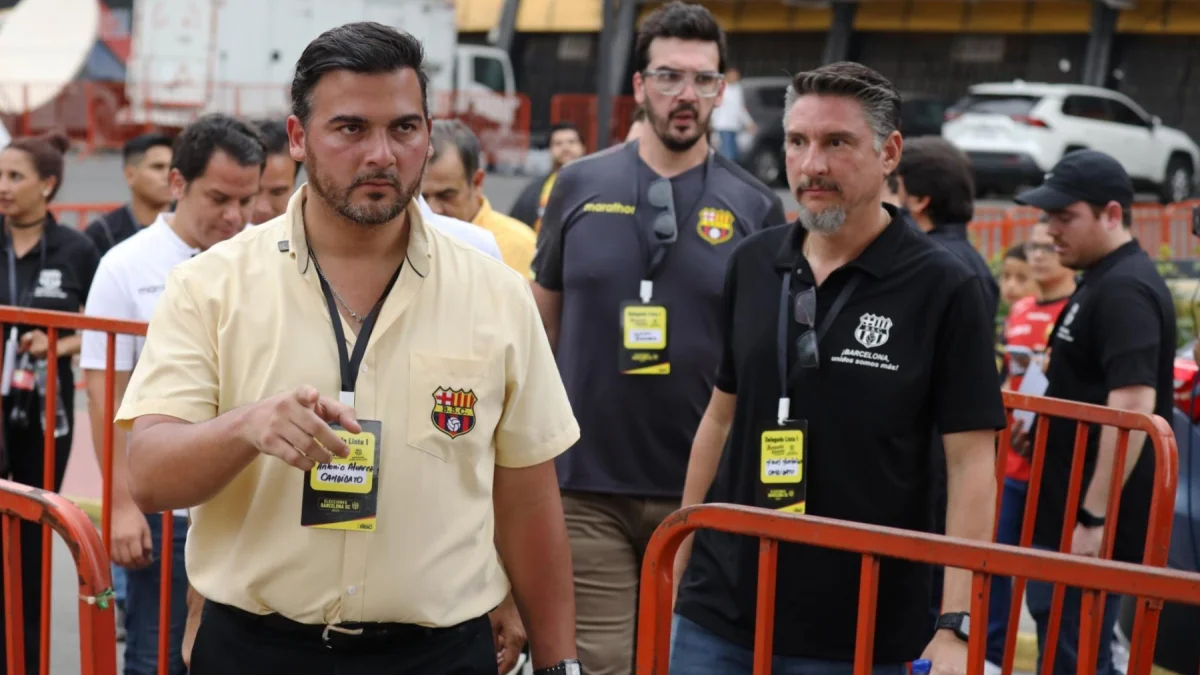 Antonio Álvarez, presidente de Barcelona SC.
