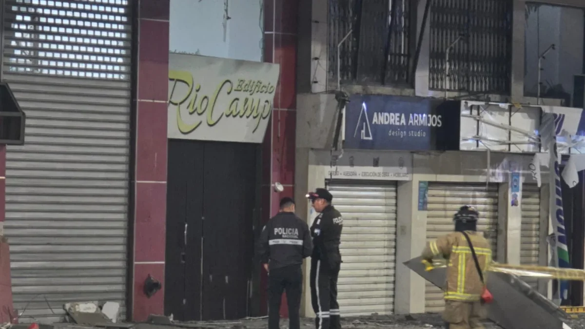 Instalaciones vinculadas a Arcom resultaron afectadas tras la explosión registrada en el centro de Machala.