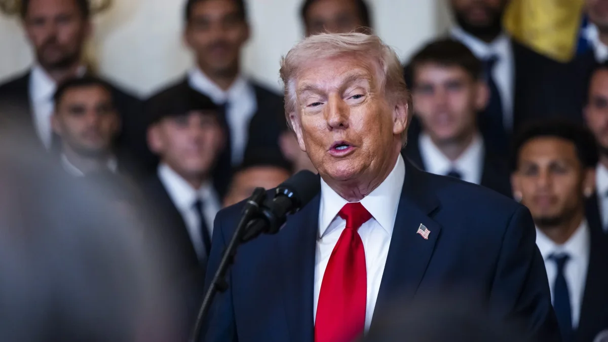 El presidente de Estados Unidos, Donald Trump.
