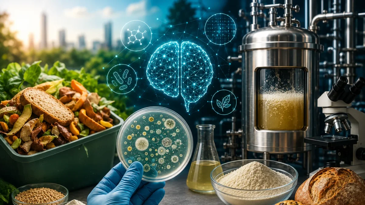 Los microorganismos y la inteligencia artificial emergen como aliados clave para desarrollar alimentos más sostenibles, nutritivos y adaptados a los desafíos del futuro.