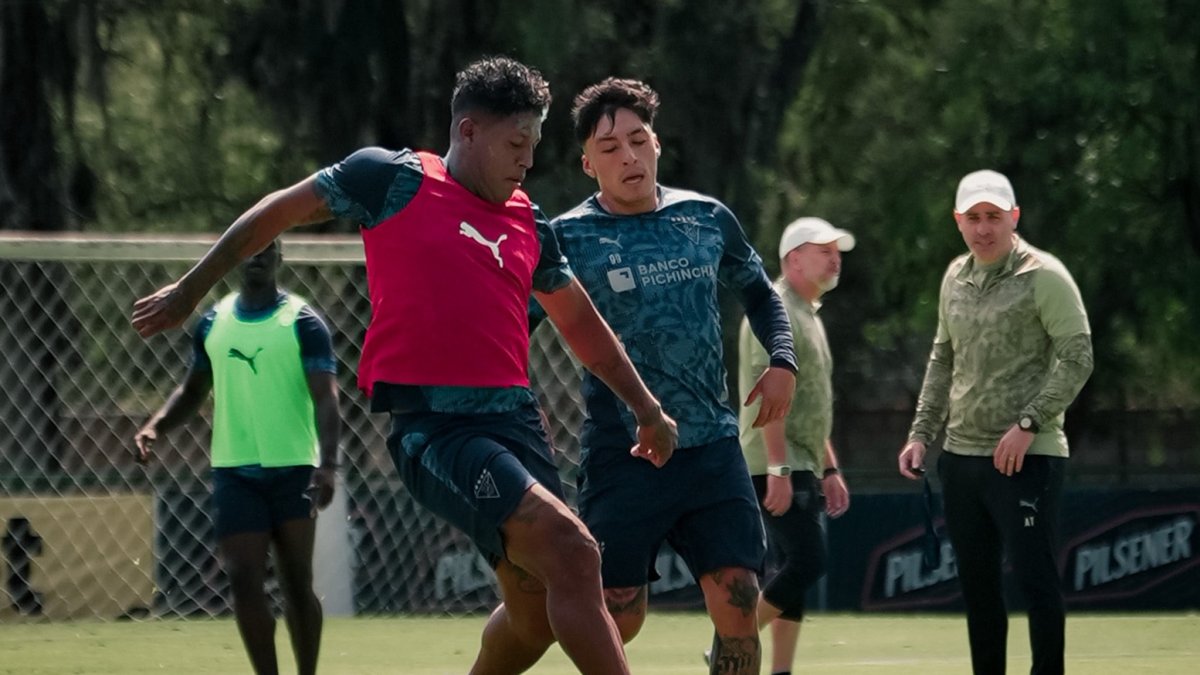 Los jugadores de Liga de Quito realizan una mini pretemporada.