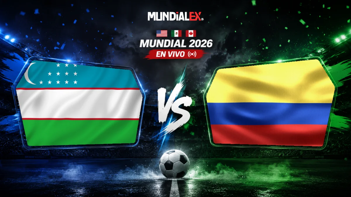 Uzbekistán - Colombia, partido de fase de grupos del Mundial 2026.