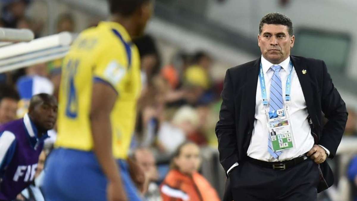 El entrenador colombiano Luis Fernando Suárez enfrentó a Ecuador en el Mundial de Brasil en 2014, dirigiendo a la selección de Honduras.