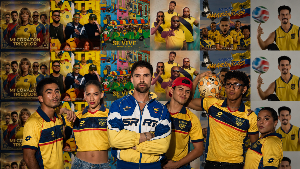 Artistas ecuatorianos presentaron canciones para acompañar a la Selección de Ecuador durante el Mundial 2026.