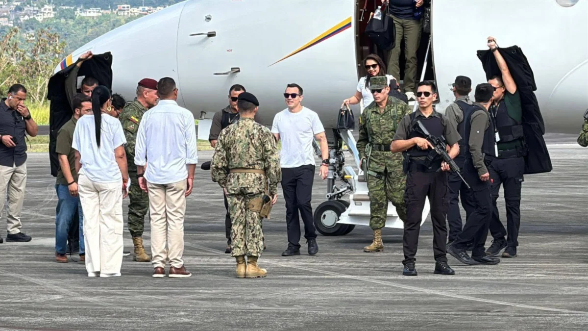 El mandatario Daniel Noboa recorrió Muisne y Esmeraldas como parte de su agenda.