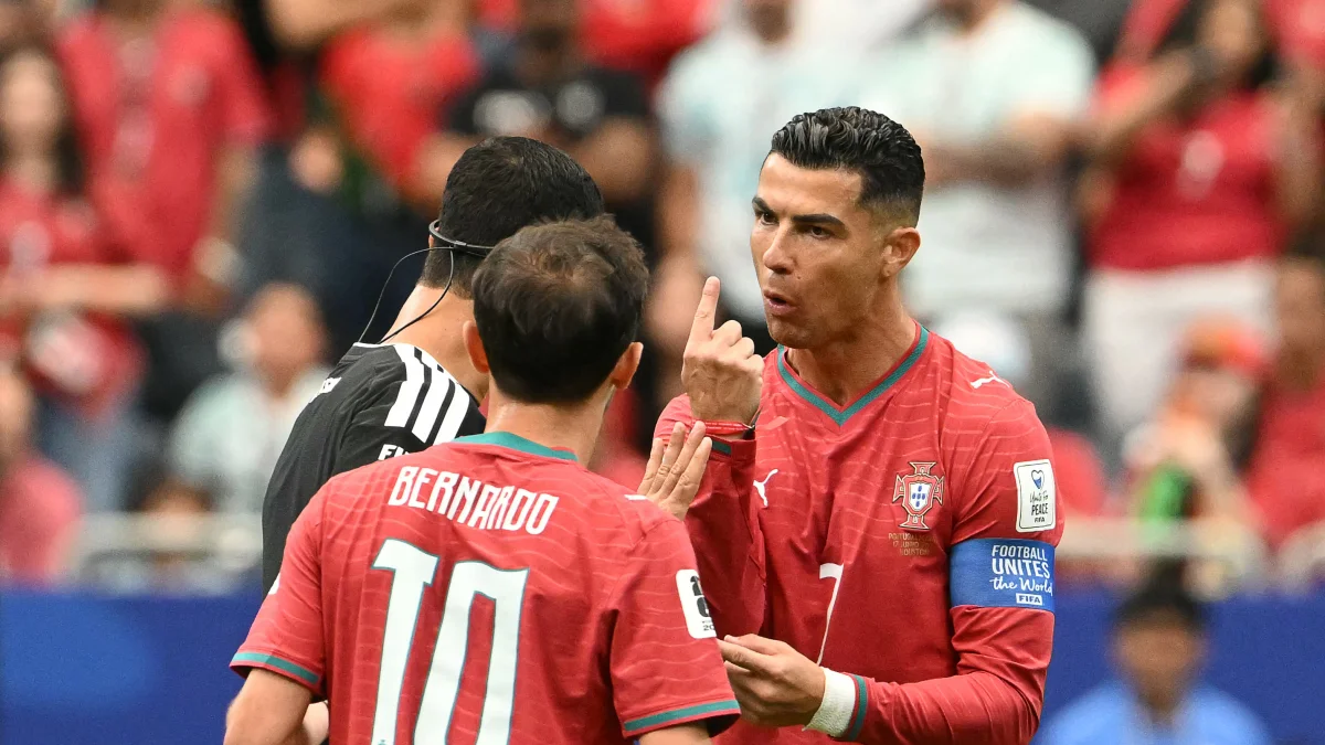 Cristiano Ronaldo no consiguió anotar en el empate 1-1 de Portugal ante Congo, en la fecha 1 del Mundial 2026.