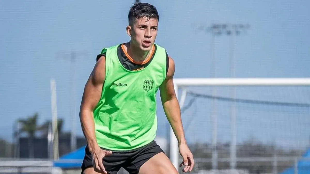 Luca Sosa estuvo en Barcelona SC hasta la primera parte de la temporada 2026.
