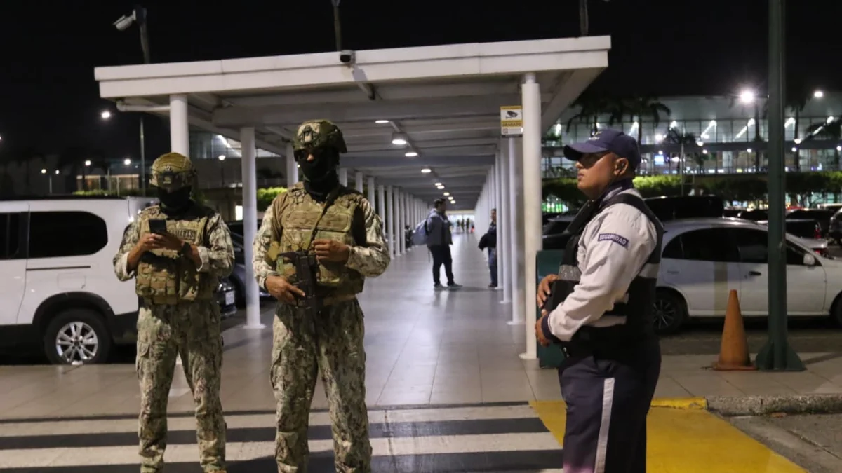 El Aeropuerto Internacional José Joaquín de Olmedo registró una balacera la tarde de este miércoles 17 de junio.