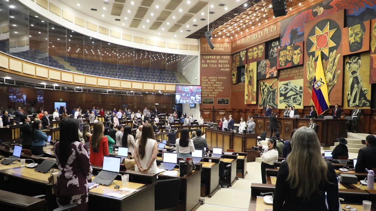 Sesión del Pleno de la Asamblea durante el debate del proyecto sobre obesidad.