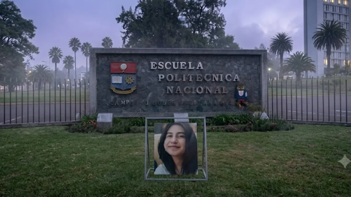 Nathaly Mafla era estudiante de Ingeniería de Sistemas en la Politécnica Nacional, en Quito.