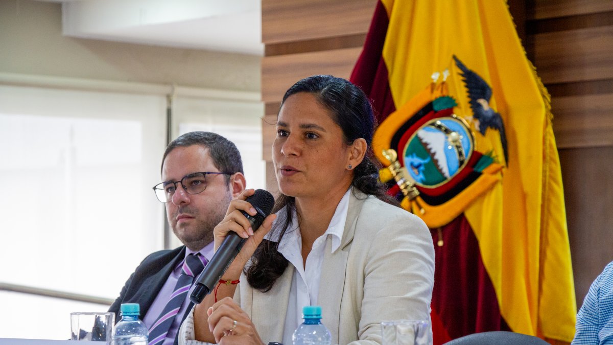 Noelia Caicedo Coello fue designada por el Ministerio de Educación, Deporte y Cultura como la interventora del COE.