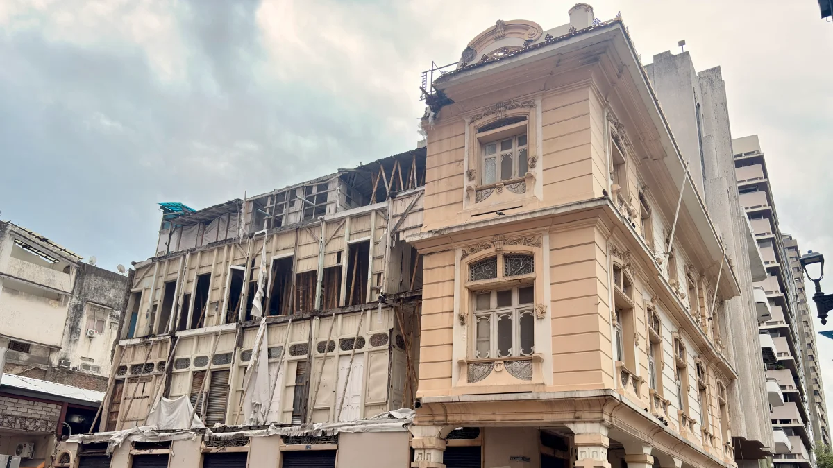 La Casa Tola, de las viviendas más afectadas de Guayaquil.