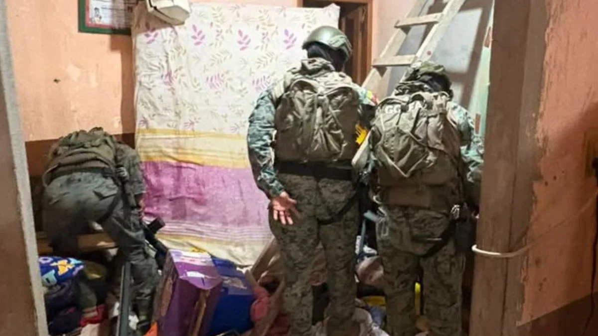 Las Fuerzas Armadas realizaron el operativo en el norte de Guayaquil.