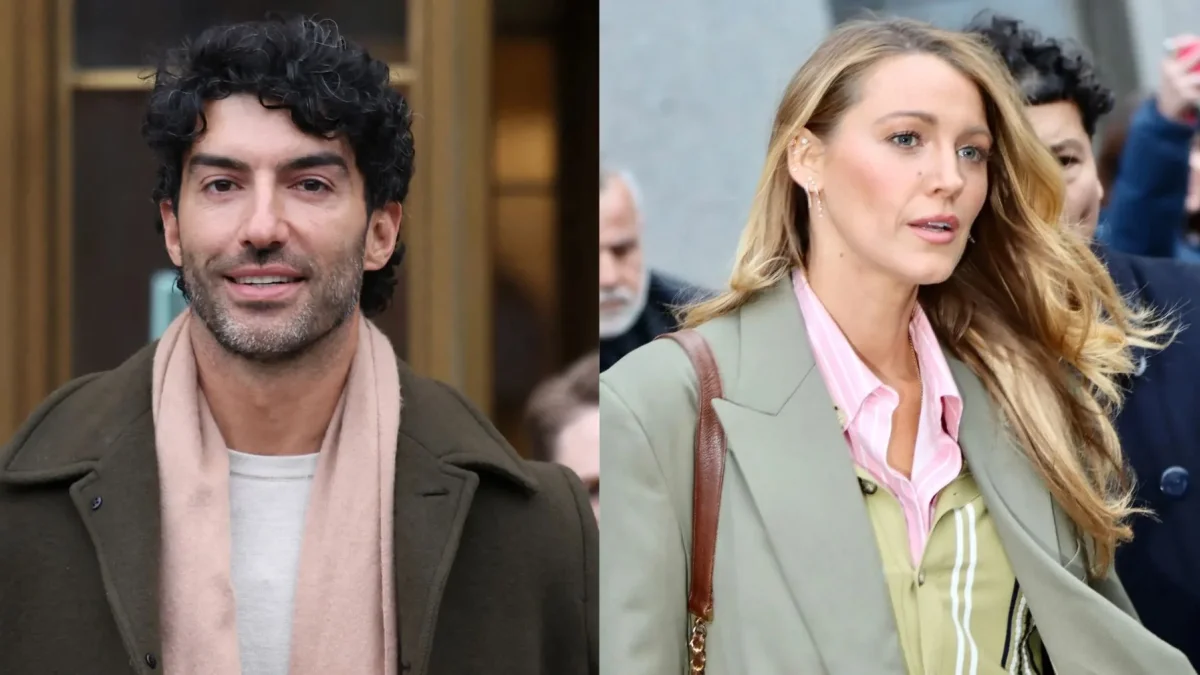 Blake Lively y Justin Baldoni llegando al juzgado en Nueva York