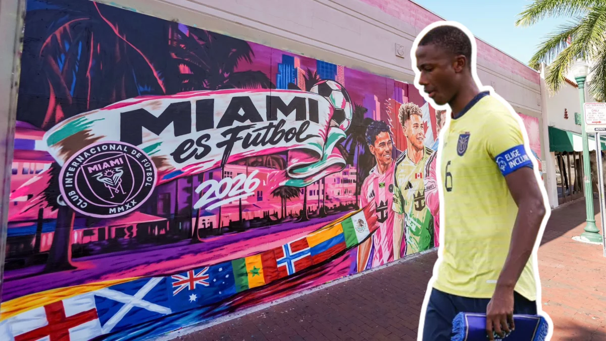 Fricio Caicedo, joven jugador ecuatoiano, suena para Inter Miami.
