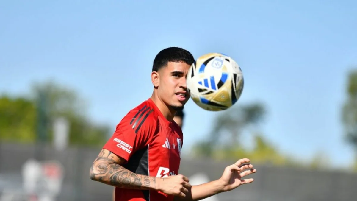 Kendry Páez solo anotó un gol mientras jugó con River Plate.
