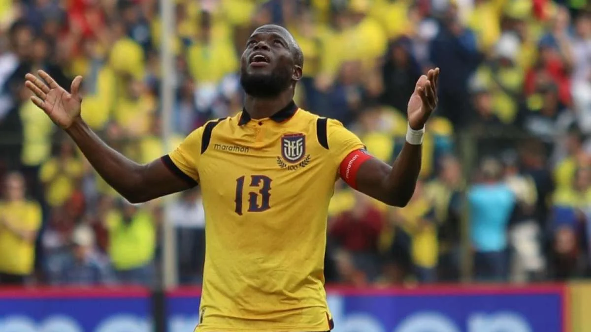 Enner Valencia es el máximo goleador de la historia de la selección ecuatoriana.