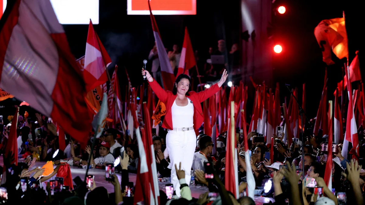 Keiko Fujimori sería la nueva presidenta de Perú.