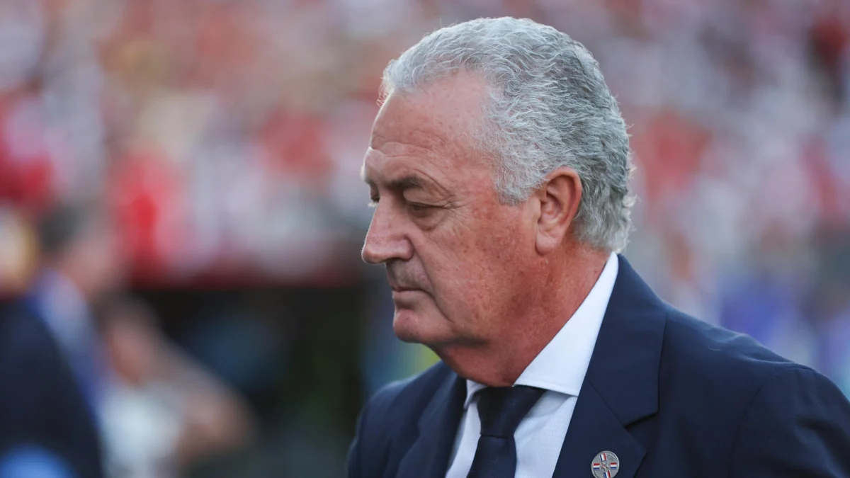 Gustavo Alfaro, DT de Paraguay, en la victoria sobre Turquía, en el Mundial 2026.