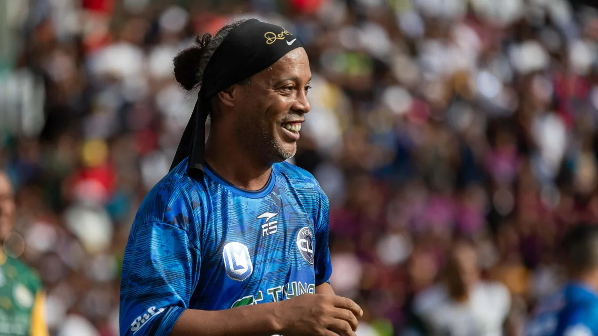 Ronaldinho, en una imagen de archivo durante una exhibición en Venezuela.