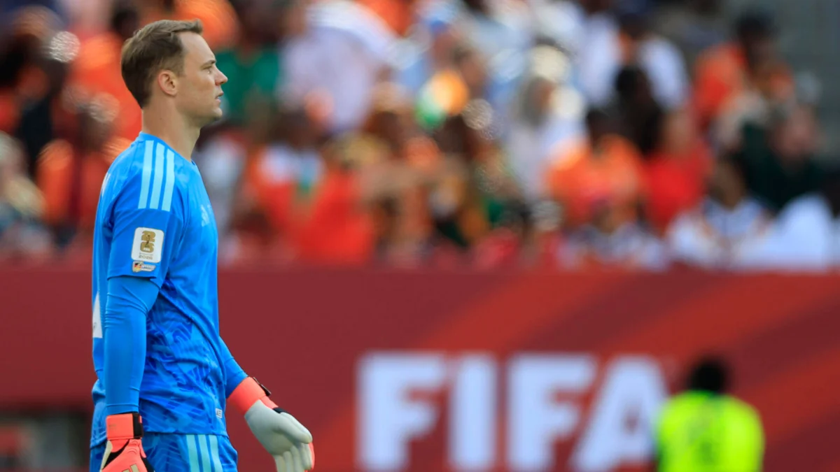 Manuel Neuer, referente alemán, suma un nuevo récord como el guardameta con más partidos disputados en la historia de los Mundiales.