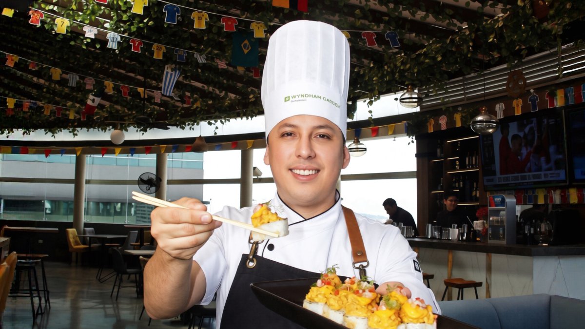 El chef Jiménez lidera la propuesta gastronómica de Magnolia Rooftop.