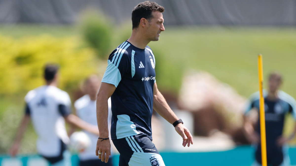 Argentina vs. Austria: Lionel Scaloni, timonel de la Albiceleste en el Mundial 2026.