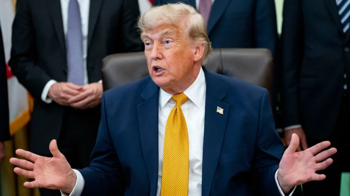 El presidente de Estados Unidos, Donald Trump.