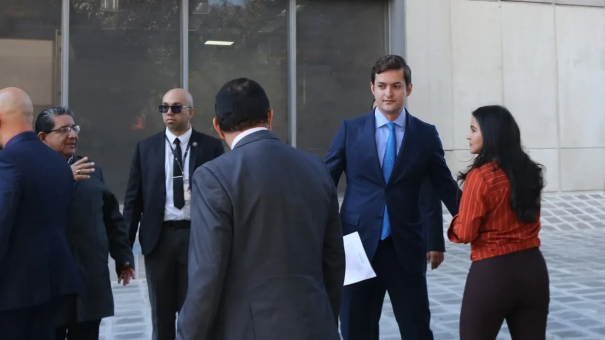 Esteban Torres es el jefe de la bancada de ADN y este 24 de junio de 2026 acudió a la Fiscalía.