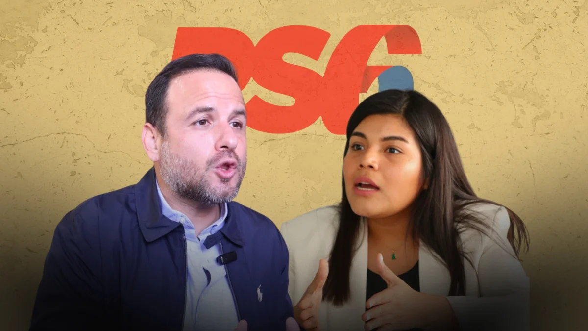El exasambleísta Jorge Acaiturri y la concejal Ana Chóez anunciaron su salida del Partido Social Cristiano.