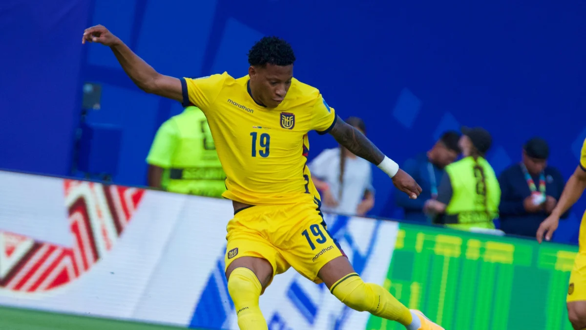 Gonzalo Plata, jugador de la selección ecuatoriana de fútbol en el Mundial 2026.