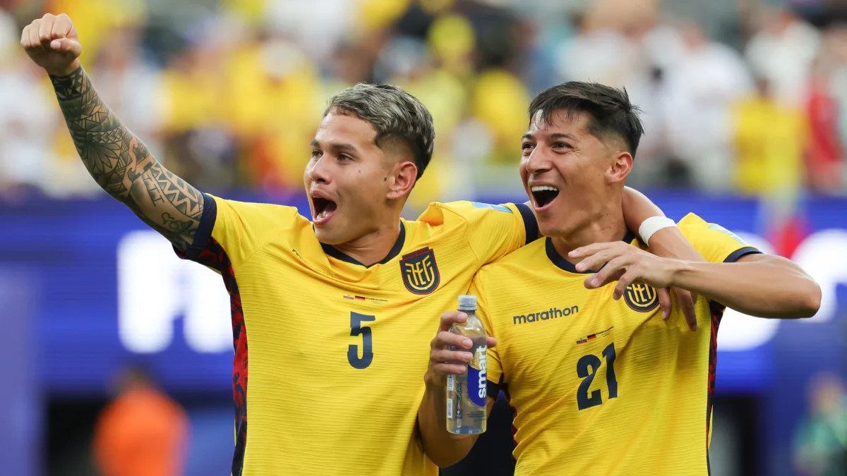Ecuador consiguió una histórica victoria contra Alemania 2 a 1.