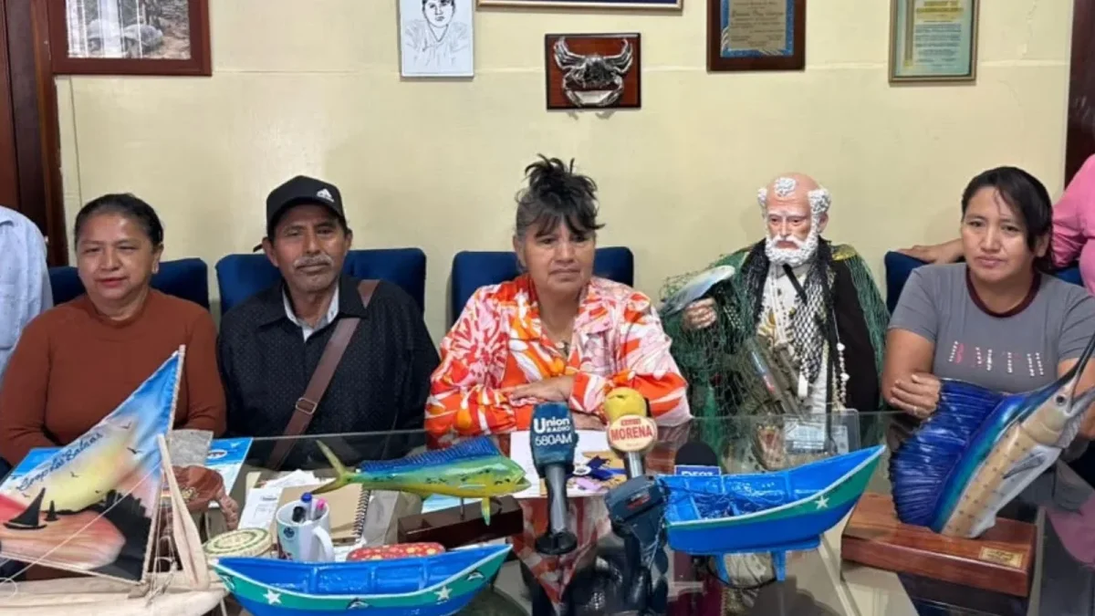 Pescadores artesanales participan en las actividades por el Día del Pescador Ecuatoriano y exponen los desafíos que enfrenta el sector.