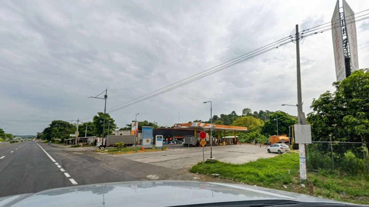 El asalto se cometió en una estación de servicio ubicada cerca de la parroquia Progreso.