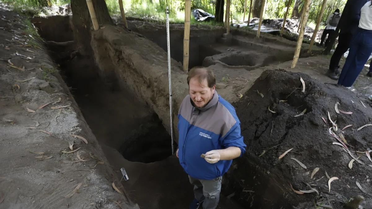 Rumipamba conserva 32 hectáreas con viviendas, muros, fogones, hornos, cultivos y contextos funerarios que preservan el patrimonio arqueológico.