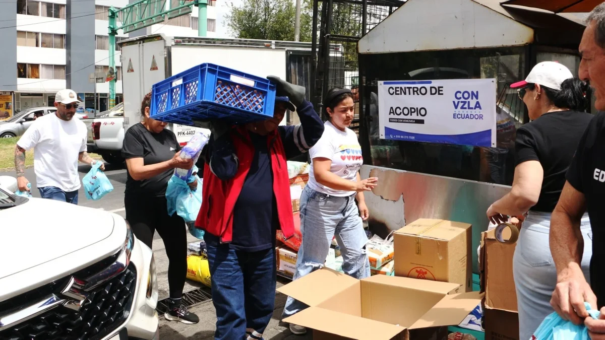 Voluntarios y empresas se organizan para enviar ayudas a las personas damnificadas en Venezuela.