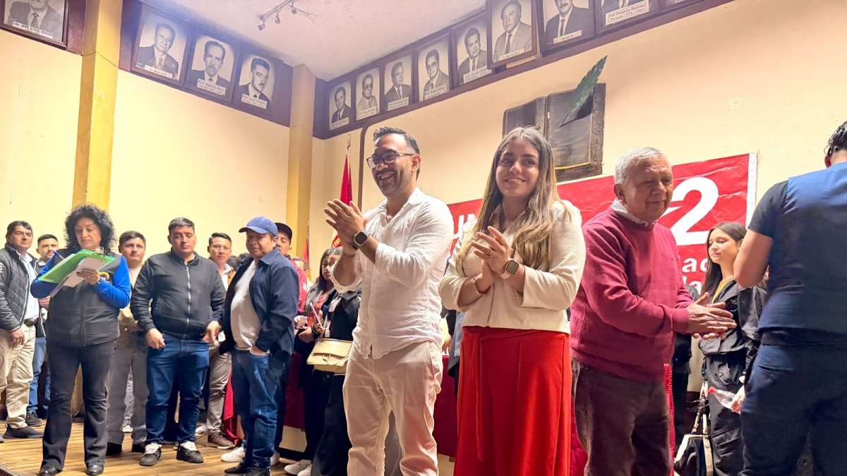 Sebastián Cevallos y Natali Arpi fueron designados como precandidatos para la Prefectura y Viceprefectura de Azuay por la Unidad Popular.