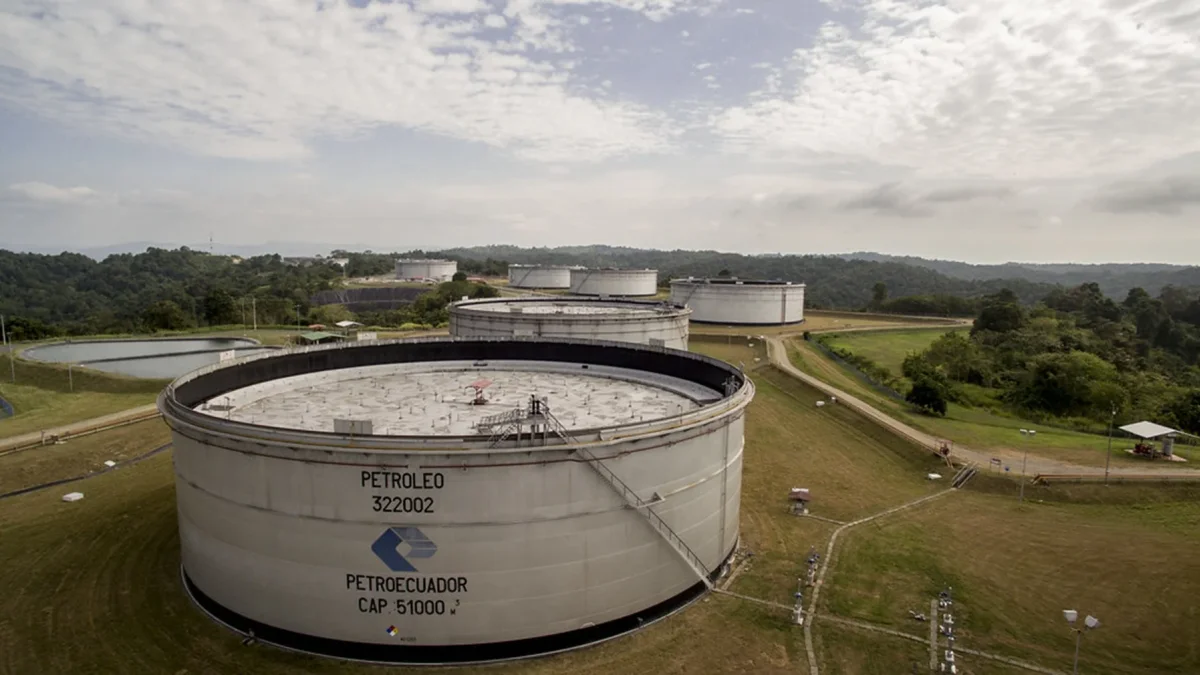 La exportación de petróleo, a cargo de Petroecuador, bajó 9,8 % entre enero y junio de 2026 frente al mismo periodo de 2025.