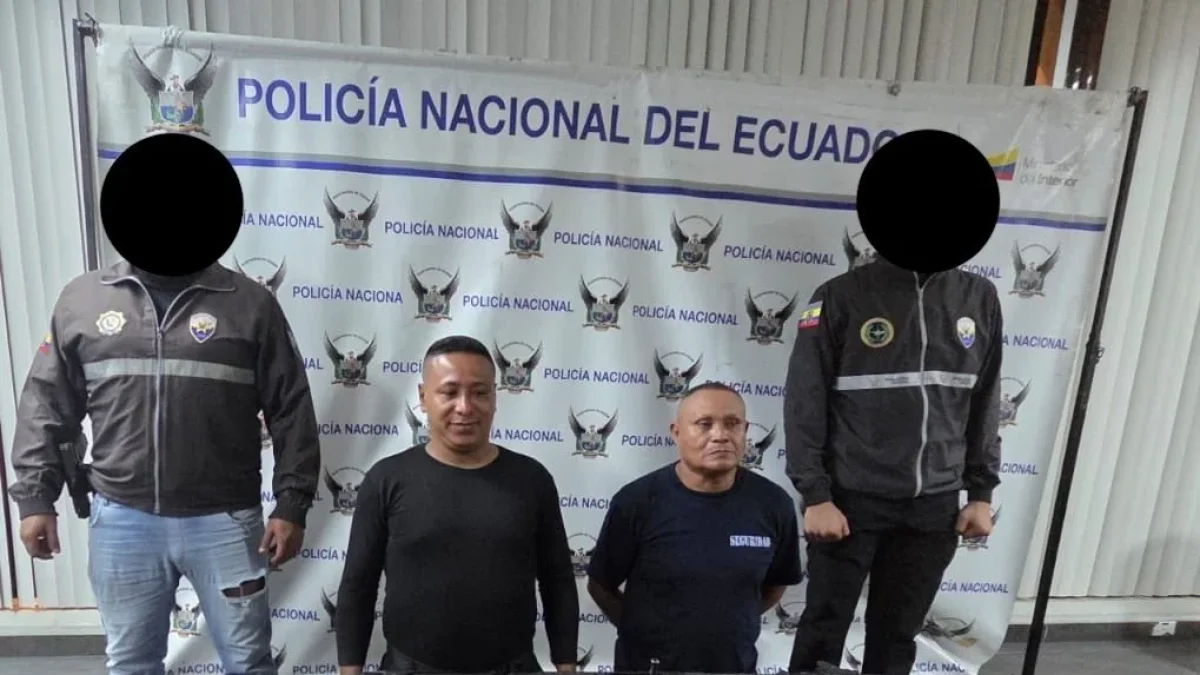 Armas y municiones fueron decomisadas durante un allanamiento ejecutado en Buena Fe, provincia de Los Ríos.