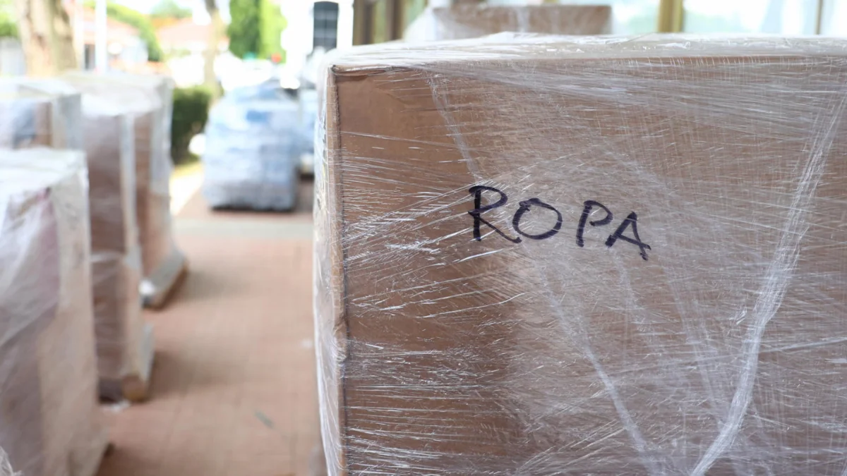 Referencial.Cajas con insumos permanecen sin enviarse en medio de alertas sobre posibles estafas en campañas de ayuda para Venezuela.