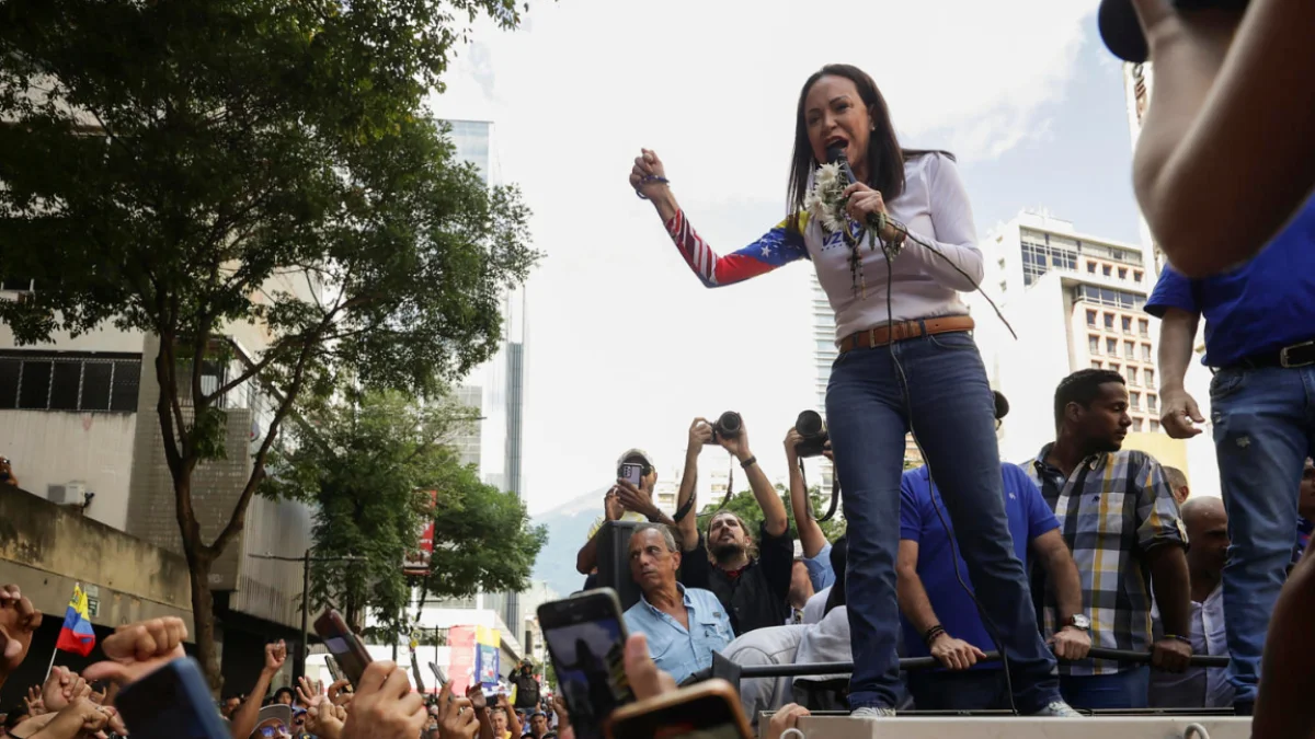 María Corina Machado es una de las principales opositoras políticas.