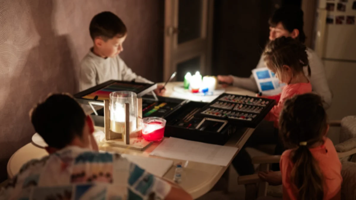 Los cortes de luz afectan a las familias.