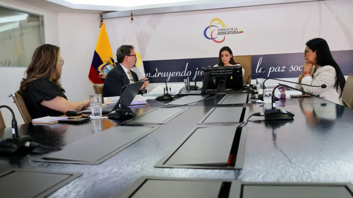 Mercedes Caicedo Aldaz es la presidenta del Consejo de la Judicatura de Ecuador.