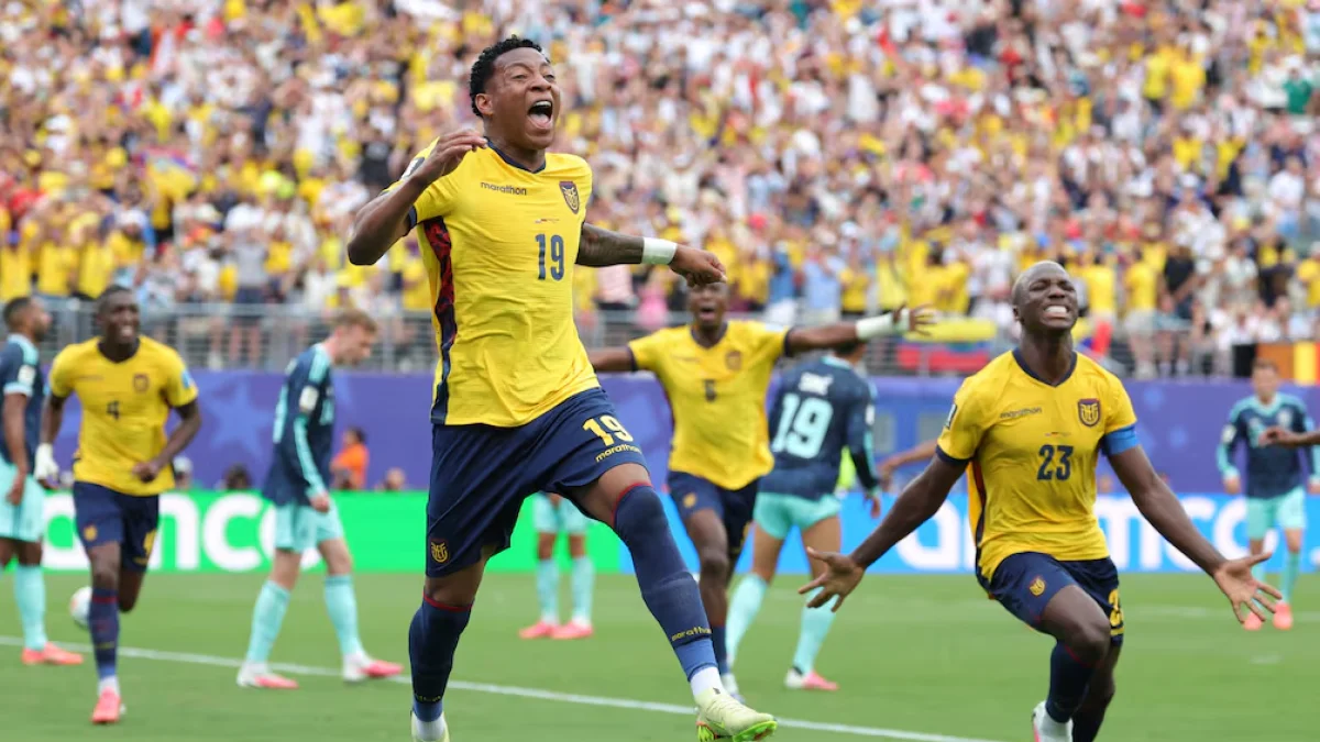 Ecuador llega a los dieciseisavos de final del Mundial 2026 tras vencer a Alemania en el último partido del Grupo E.