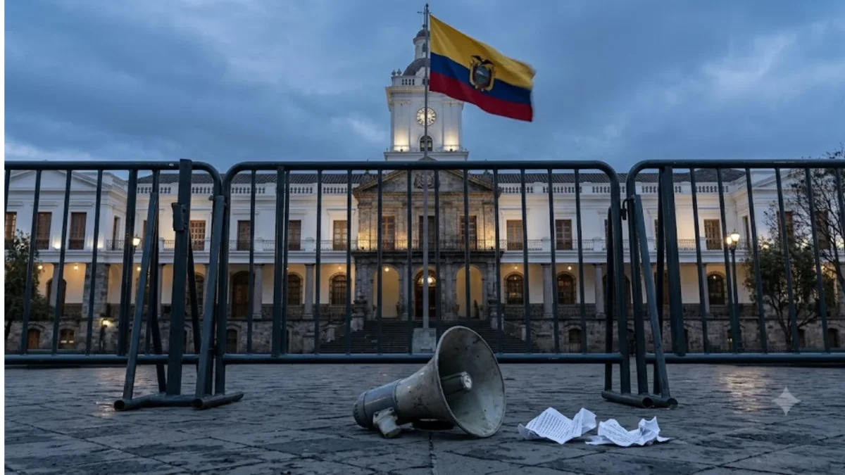 Imagen simbólica para mostrar Carondelet y el silencio de sectores de la sociedad civil.