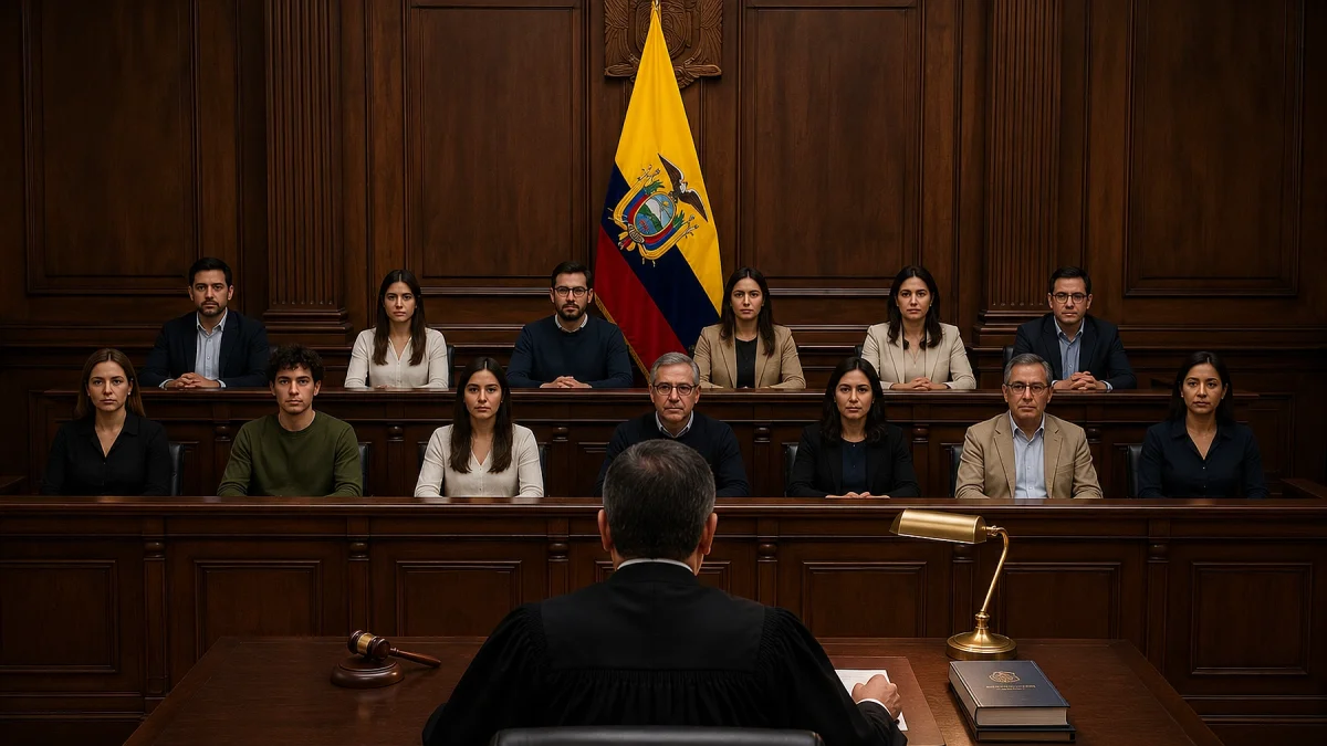 La independencia de la justicia es un propósito de Ecuador aún inalcansable.