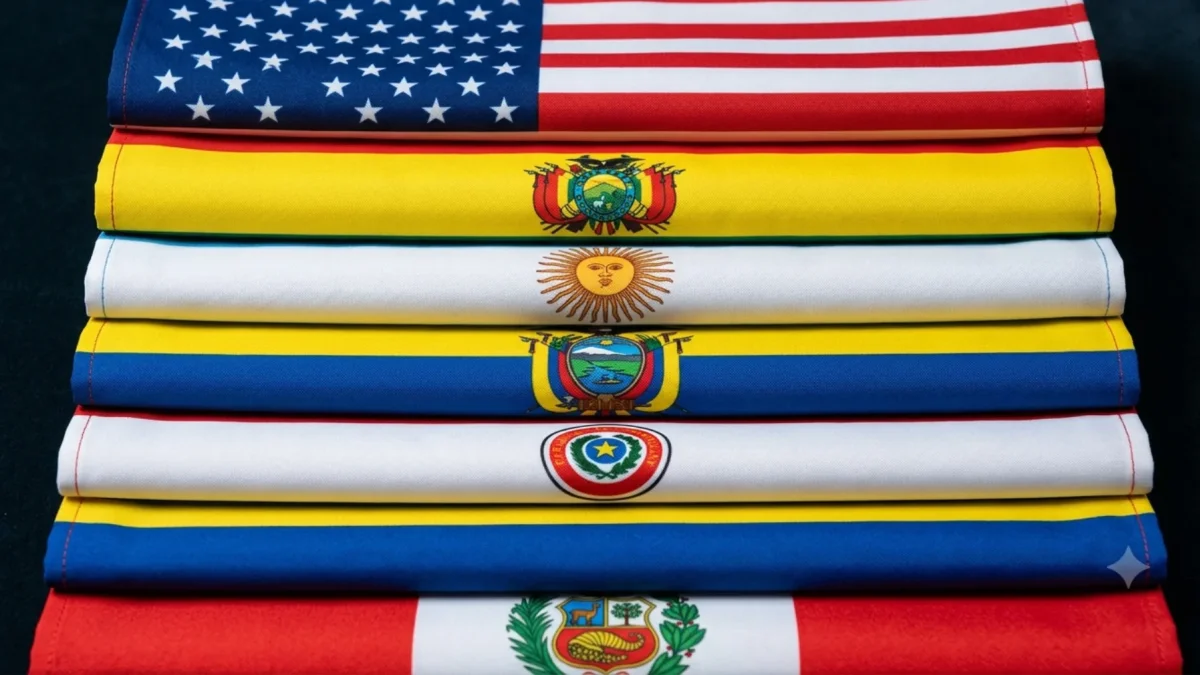 Un nuevo bloque regional: las banderas que proyectan el giro geopolítico en Sudamérica.