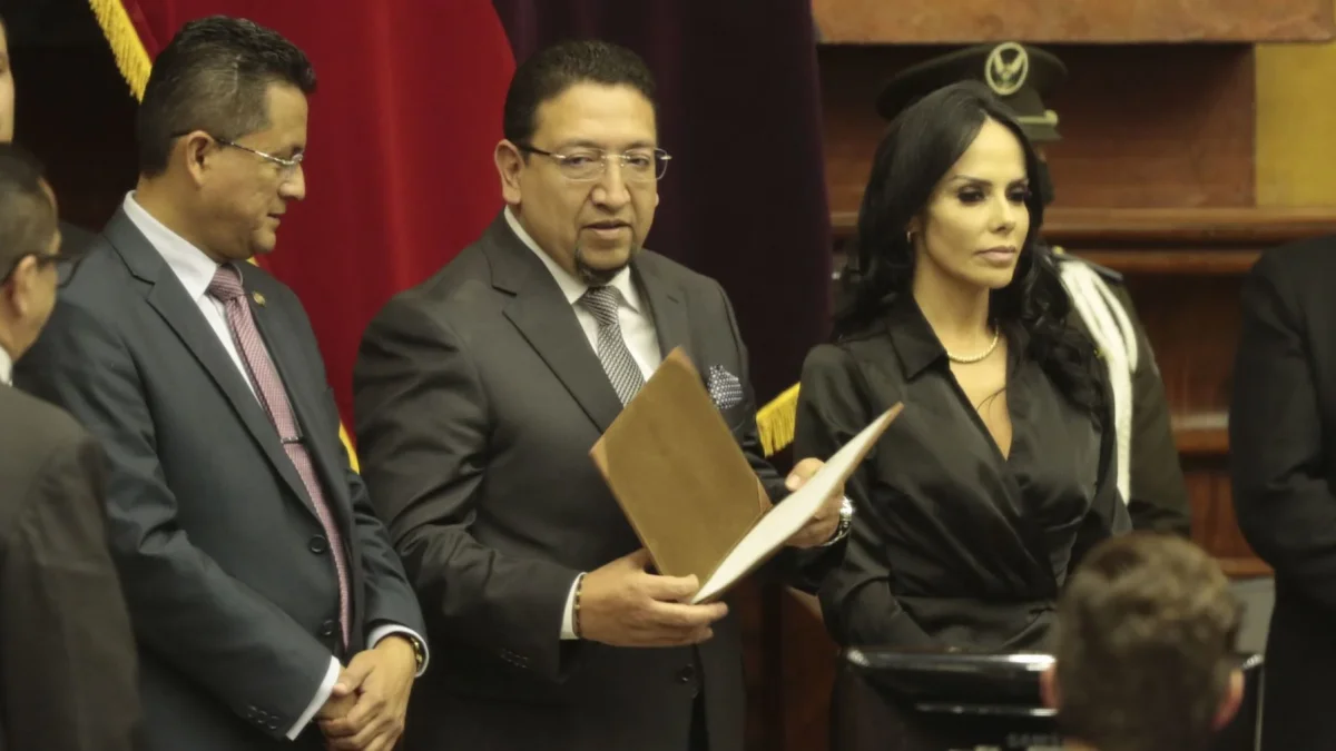 El expresidente de la Asamblea, Virgilio Saquicela, mintió al Registro Oficial y le envió para que publique unos textos reformatorios a la ley de competencia que nunca habían sido en verdad aprobados.