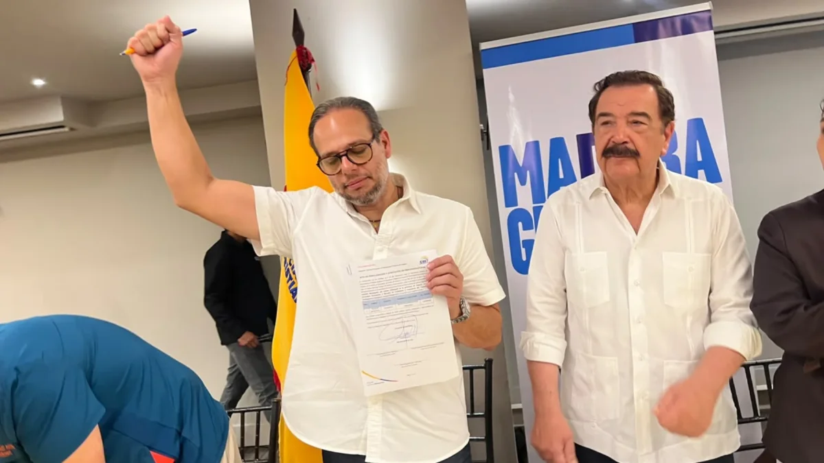 Andrés Roche, exdirector de la Agencia Municipal de Tránsito (ATM), fue elegido por el PSC como su precandidato al Muncipio de Guayaquil.