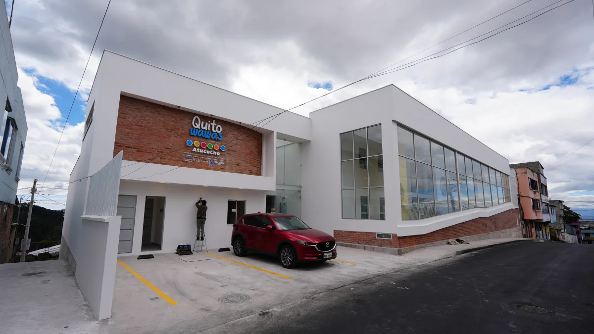 En el centro Quito Wawas, 100 niñas y niños de entre 1 y 3 años recibirán atención gratuita.